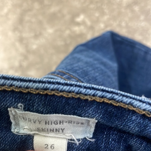 Madewell Women’s Curvy High Rise Skinny Jeans Size 26 - Picture 5 of 15